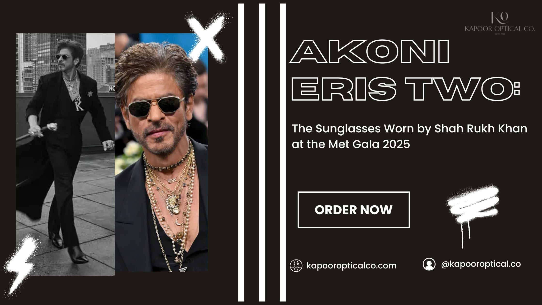 Akoni Eris Two: Shah Rukh Khan's Met Gala 2025 Statement Sunglasses