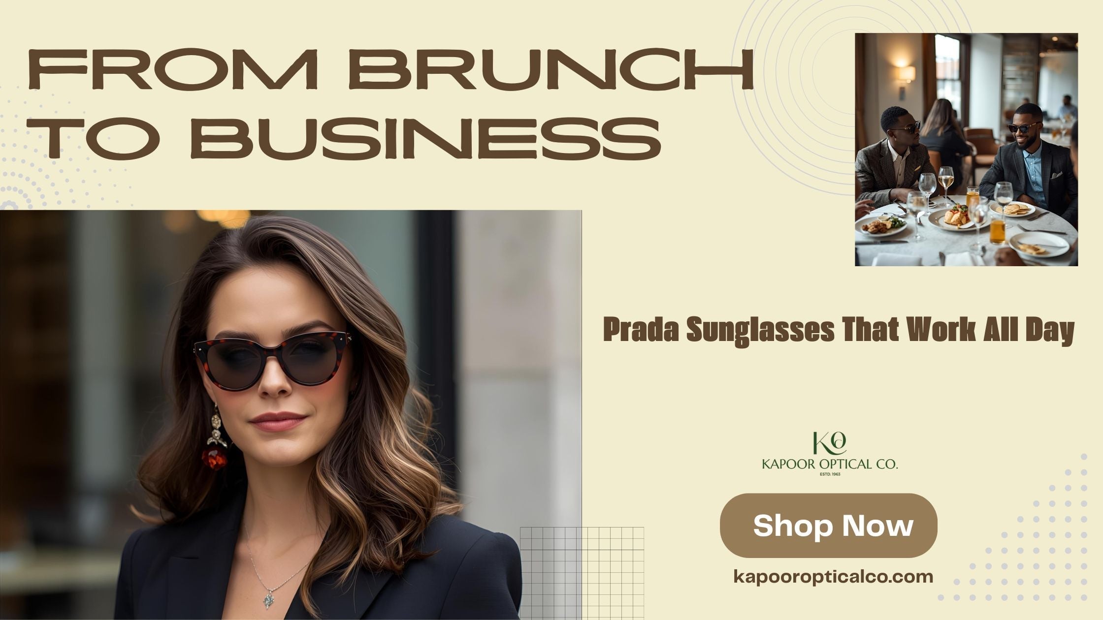 From Brunch to Business: Prada Sunglasses That Work All Day