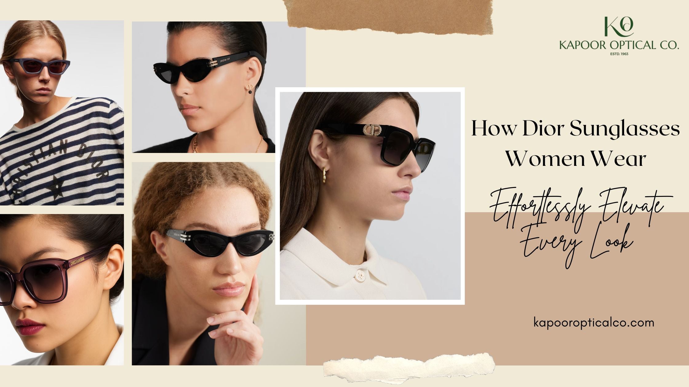 How Dior Sunglasses Women Wear Effortlessly Elevate Every Look
