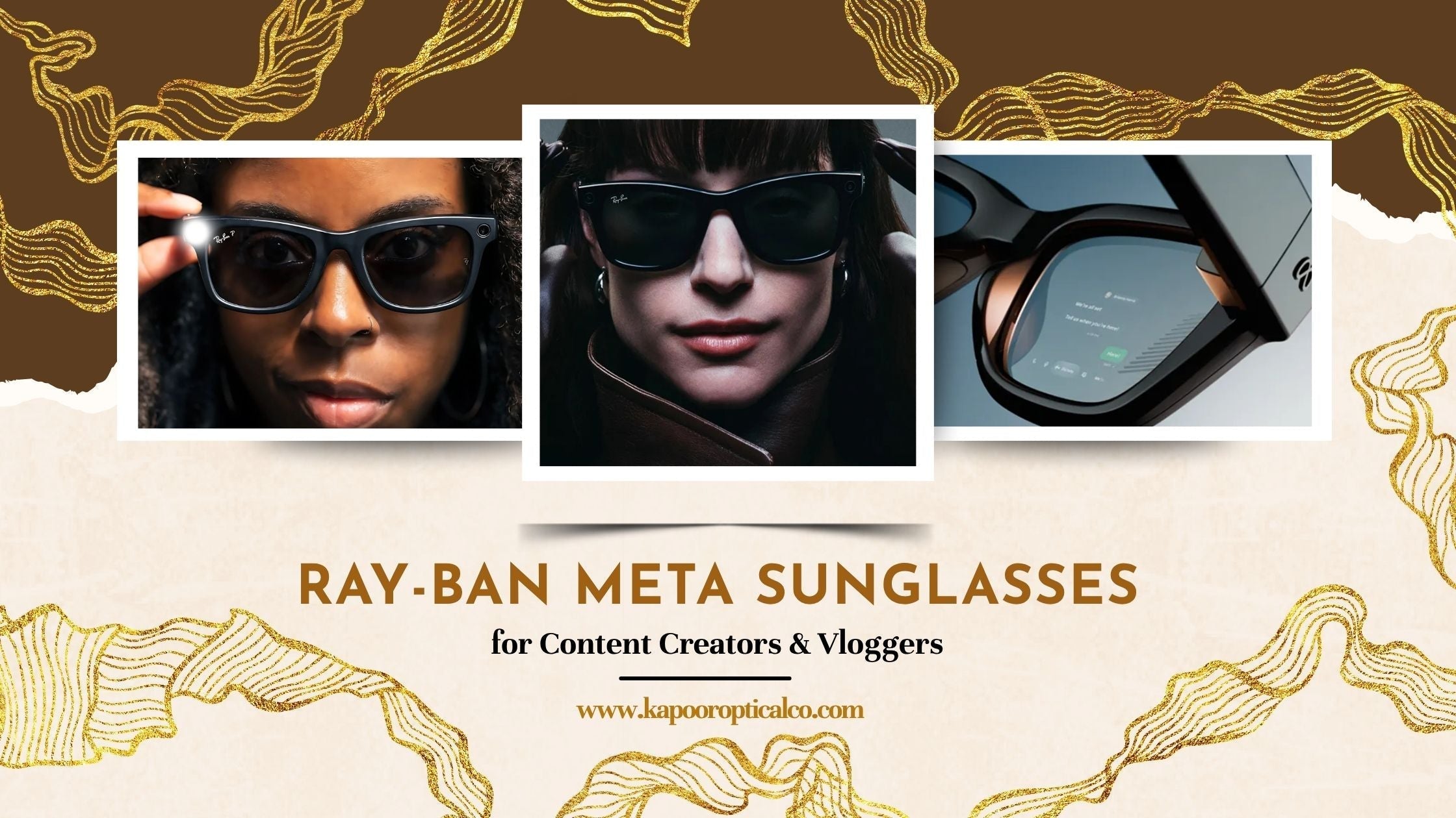 Ray-Ban Meta Sunglasses for Content Creators & Vloggers