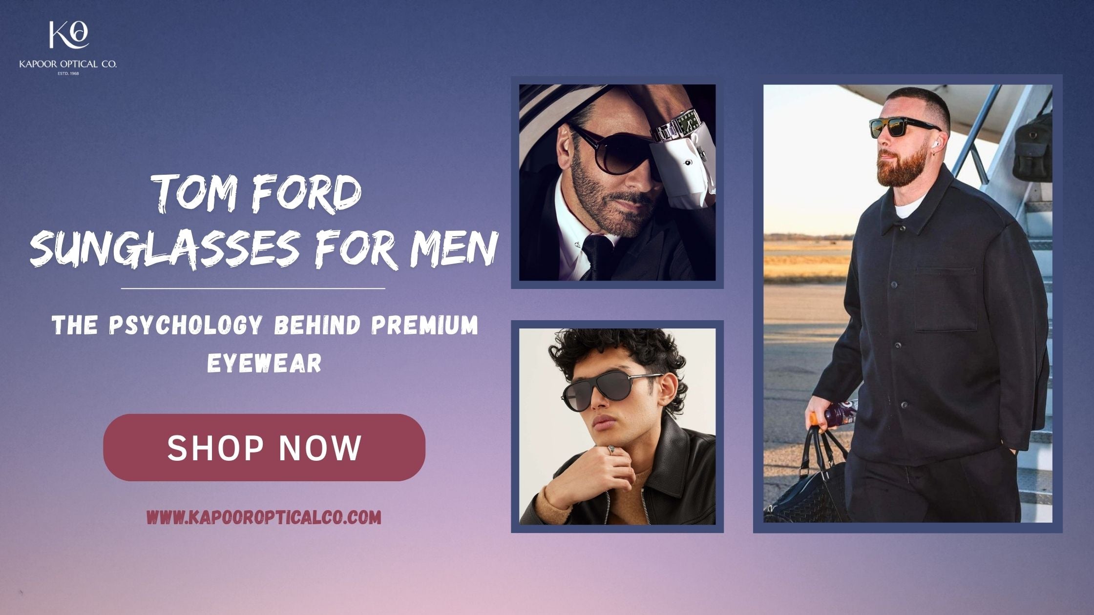 Tom Ford Sunglasses for Men: The Psychology Behind Premium Eyewear