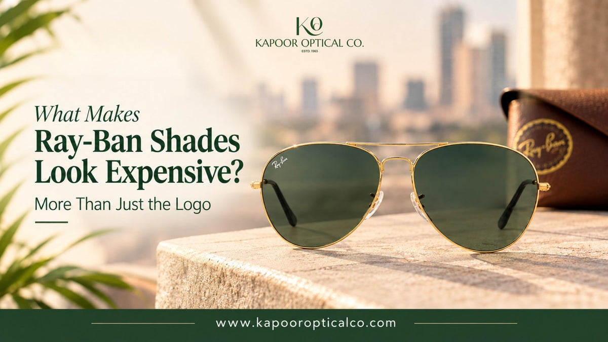 What Makes Ray-Ban Shades Look Expensive? More Than Just the Logo
