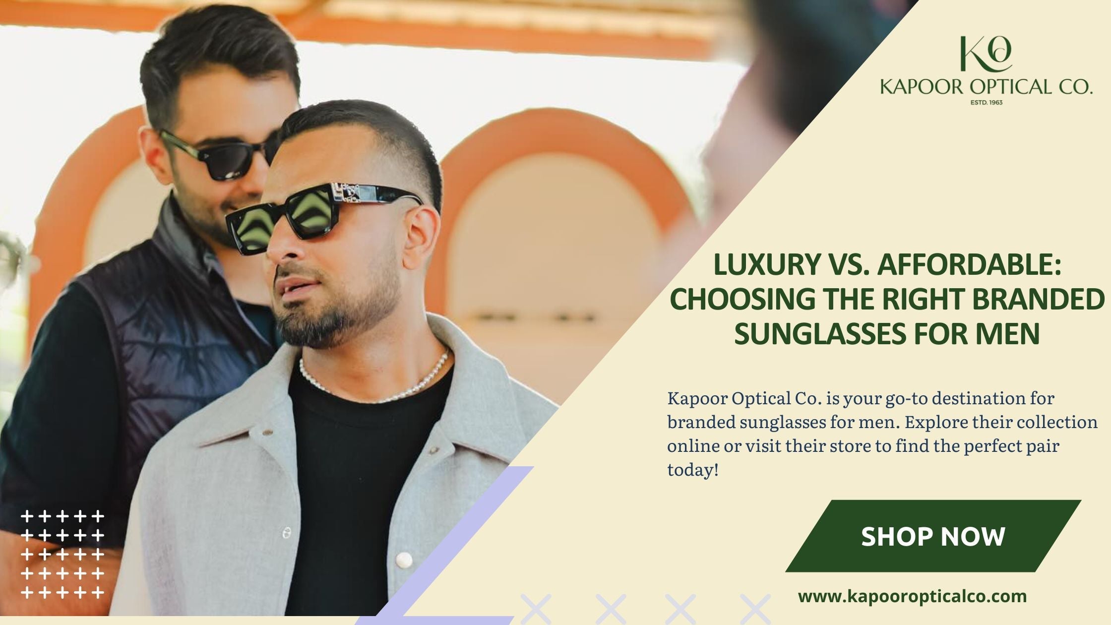 Luxury vs. Affordable: Choosing the Right Branded Sunglasses for Men