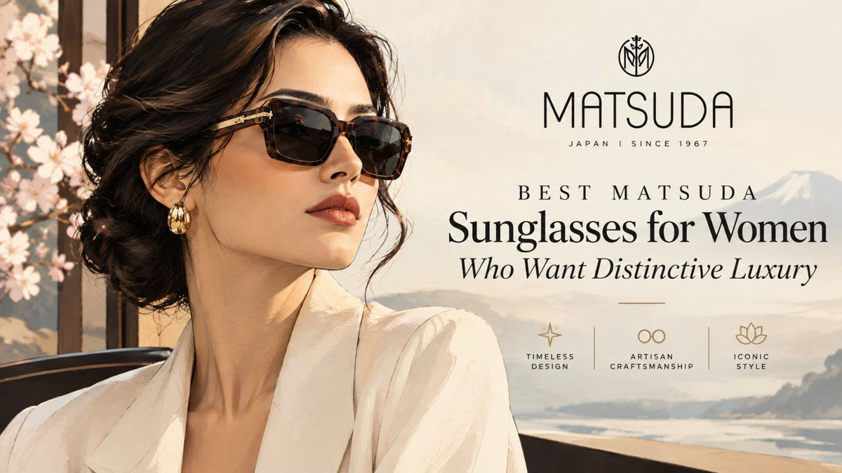Best Matsuda Sunglasses for Women Who Want Distinctive Luxury
