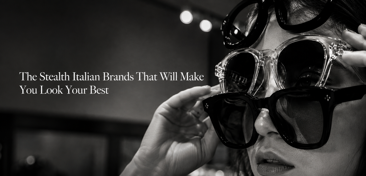 Italy’s Best-Kept Secrets in Luxury Eyewear