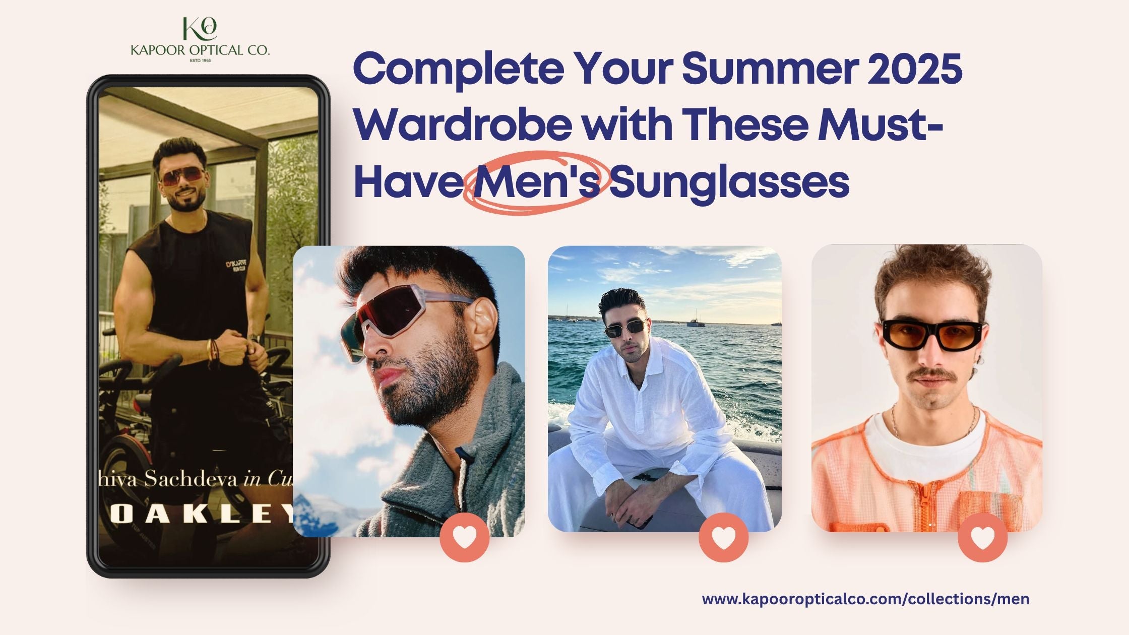 Complete Your Summer 2025 Wardrobe with These Must-Have Men's Sunglasses