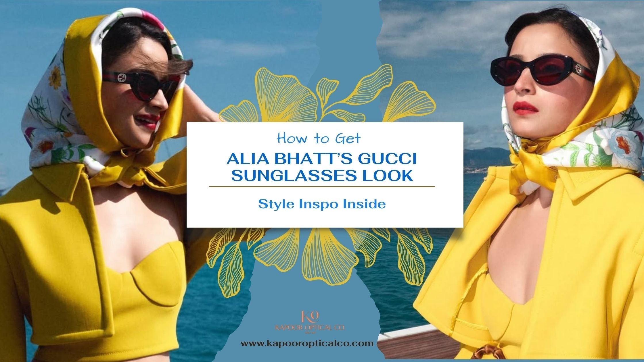 Get Alia Bhatt's Gucci Sunglasses Look - Style Inspo Inside