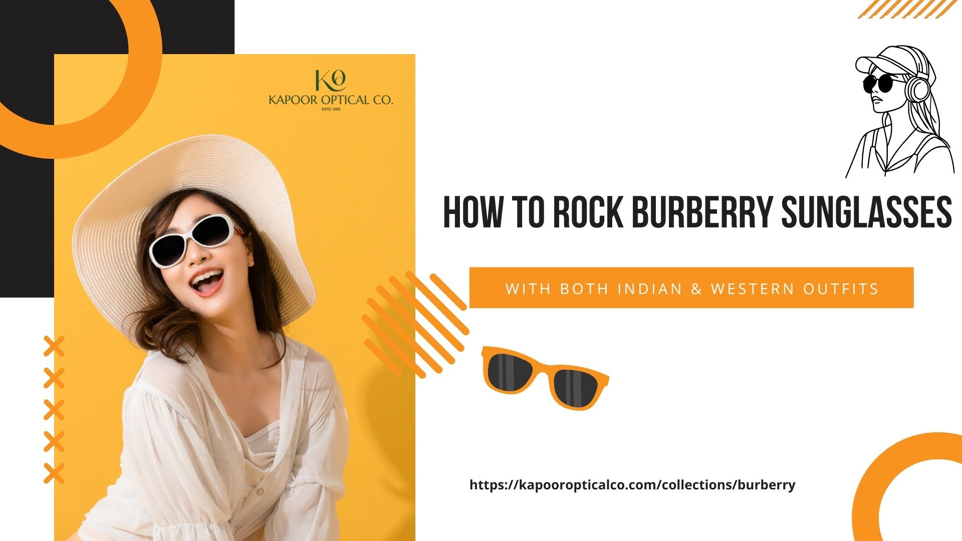 How to Rock Burberry Sunglasses with Both Indian & Western Outfits