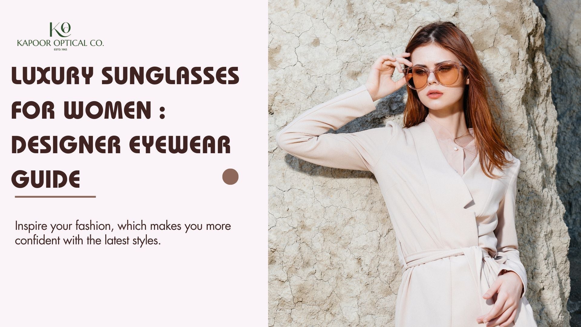 Luxury Sunglasses for Women: Designer Eyewear Guide