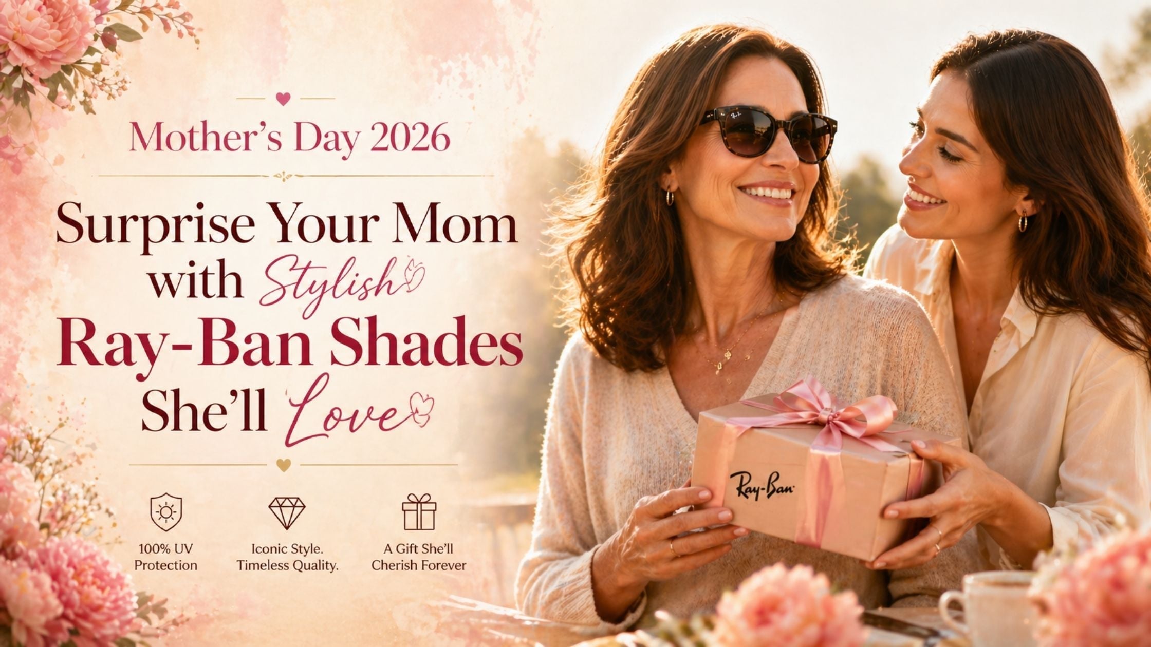 Mother’s Day 2026: Surprise Your Mom with Stylish Ray Ban Shades She’ll Love