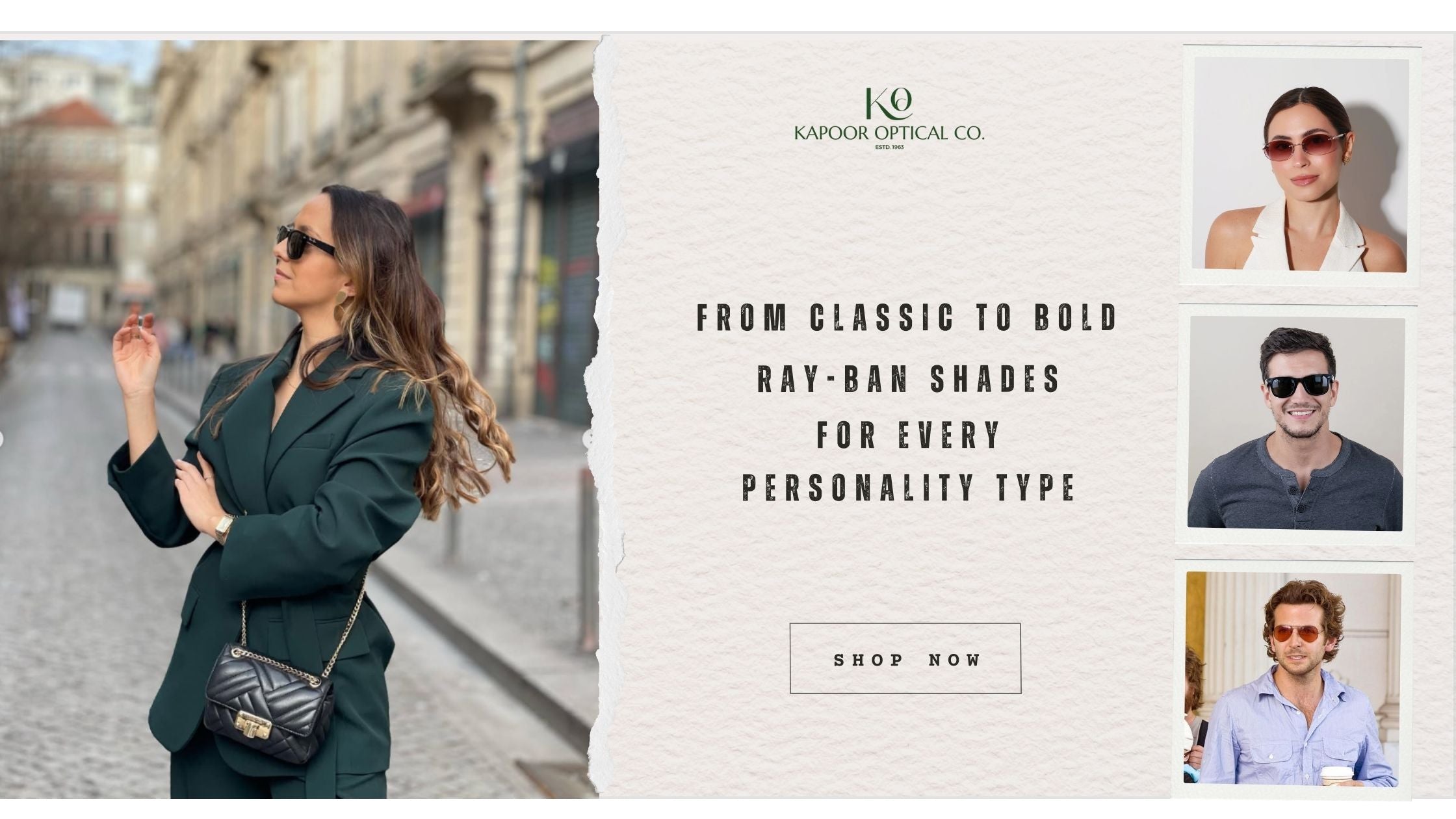From Classic to Bold: Ray-Ban Shades for Every Personality Type