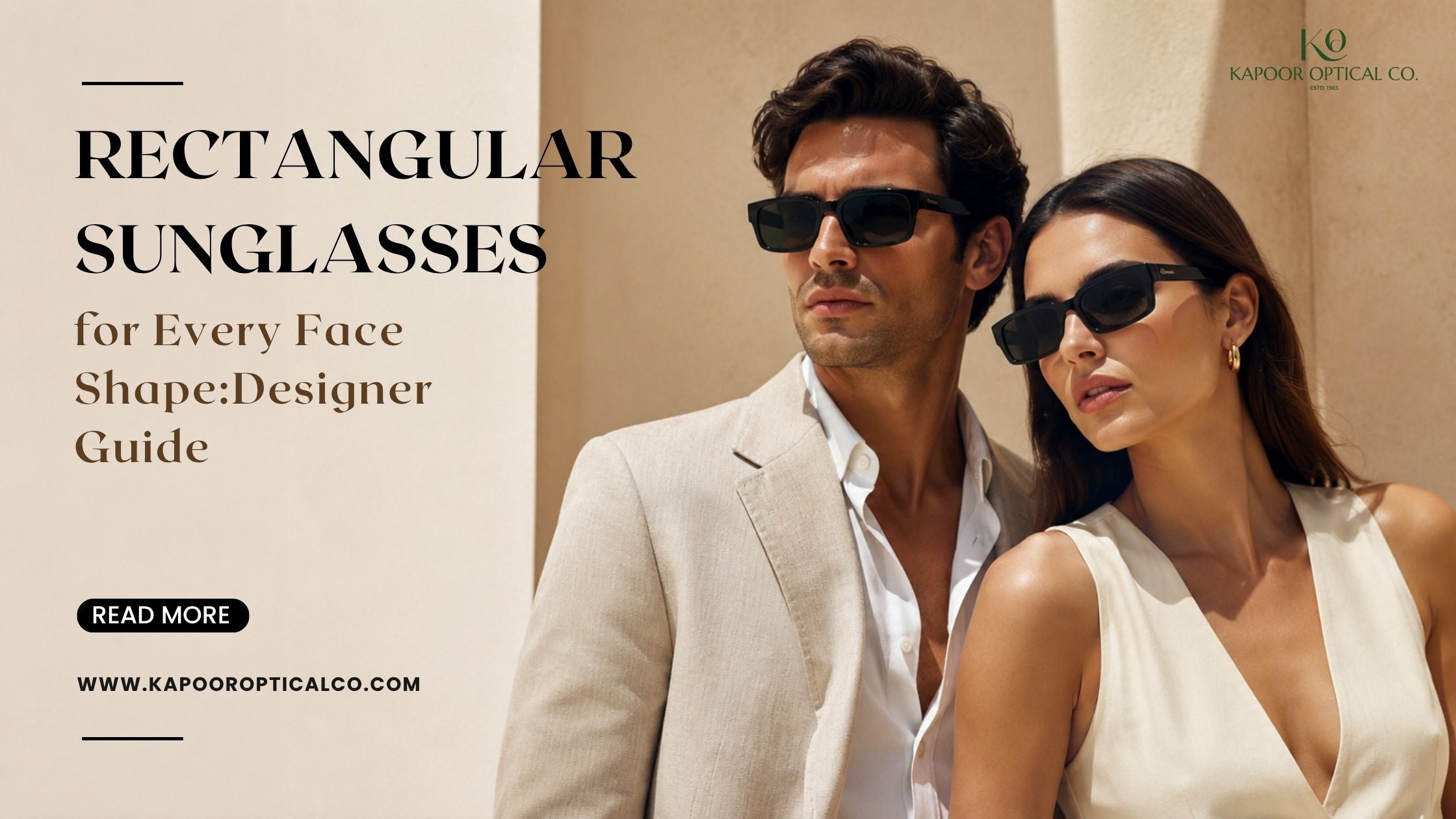 Rectangular Sunglasses for Every Face Shape: A Designer's Guide