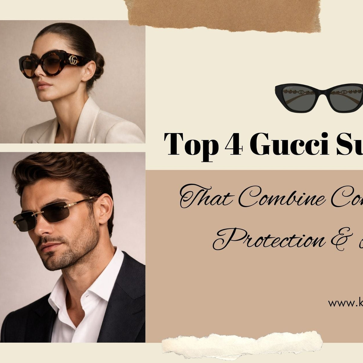 Top 4 Gucci Sunglasses: Luxury, Comfort & UV Protection Guide display picture 2