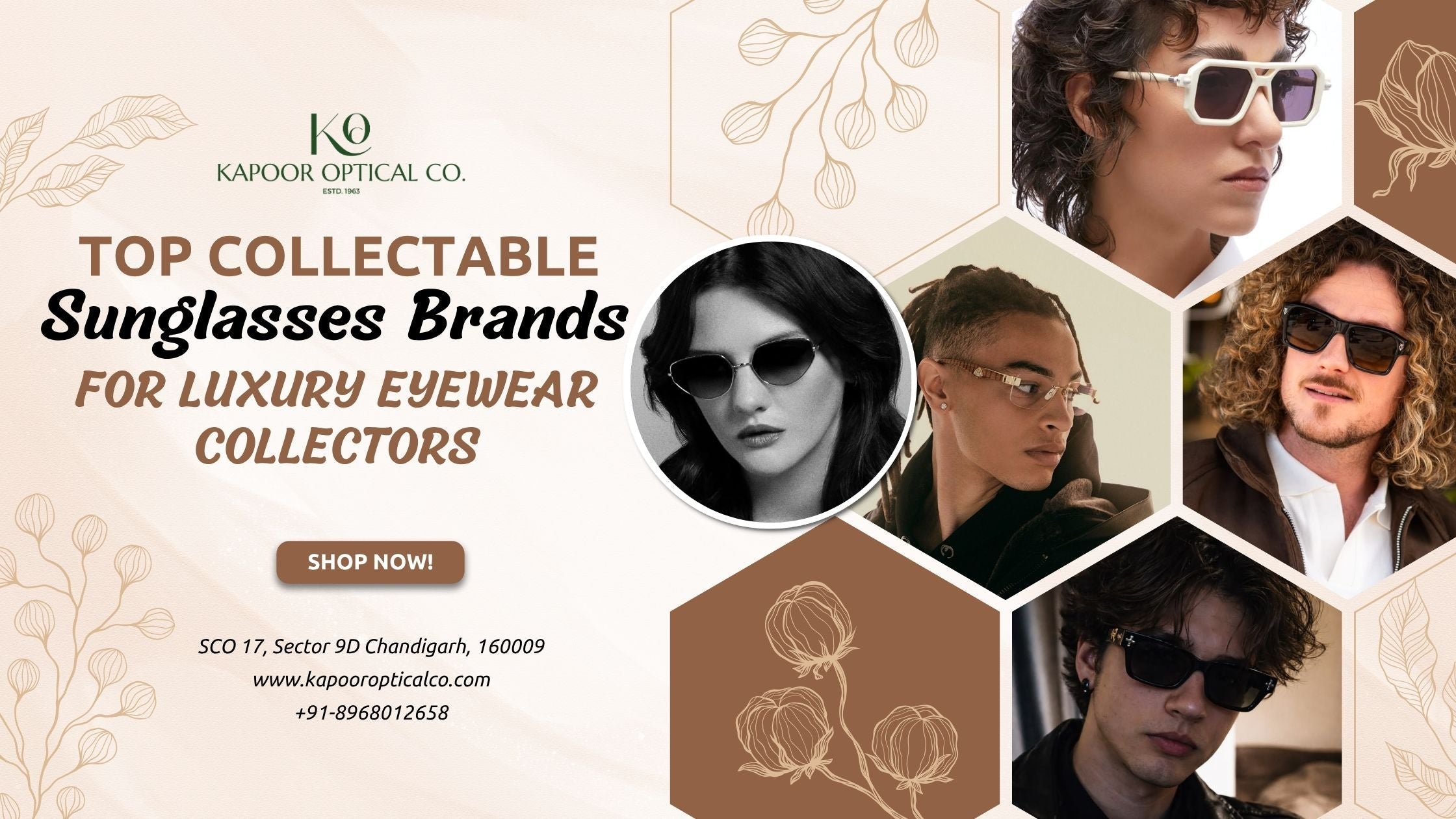 Top Collectable Sunglasses Brands for Luxury Eyewear Collectors
