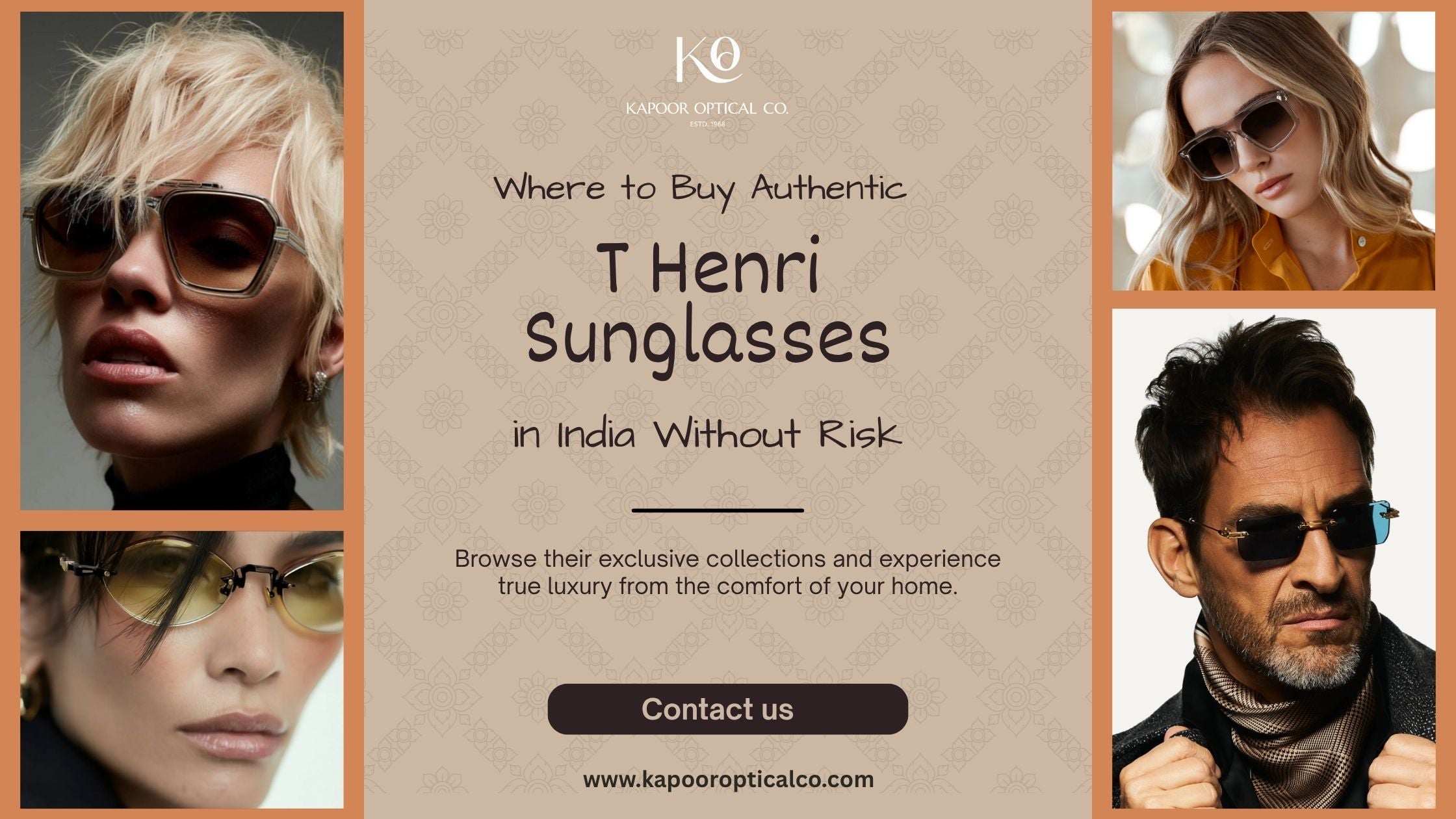 Where to Buy Authentic T Henri Sunglasses in India Without Risk